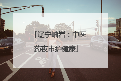 辽宁岫岩：中医药夜市护健康